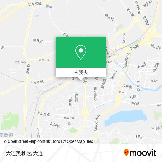 大连美雅达地图