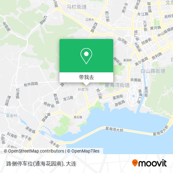 路侧停车位(通海花园南)地图