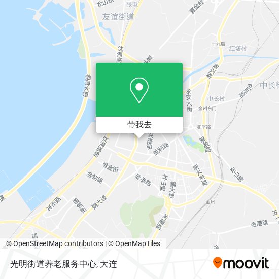 光明街道养老服务中心地图