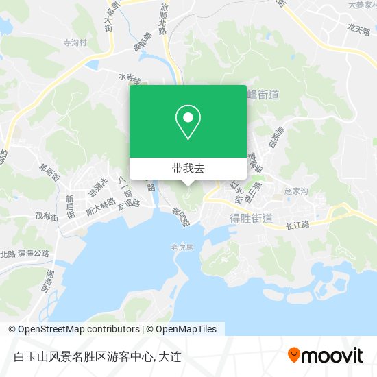 白玉山风景名胜区游客中心地图