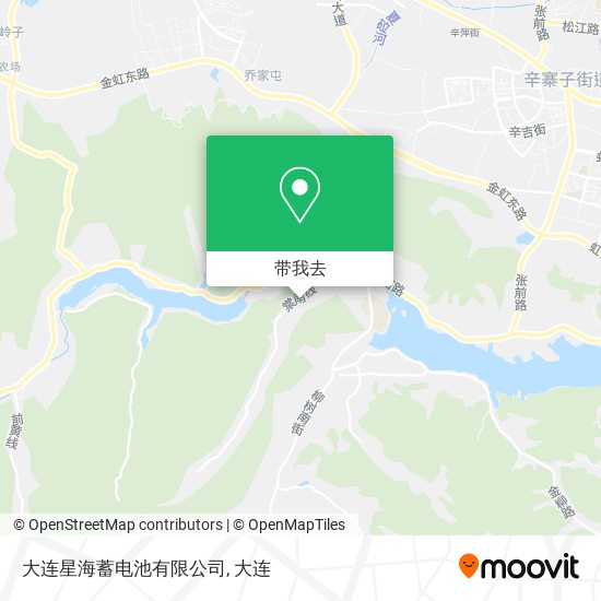 大连星海蓄电池有限公司地图