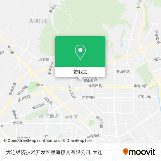 大连经济技术开发区星海模具有限公司地图