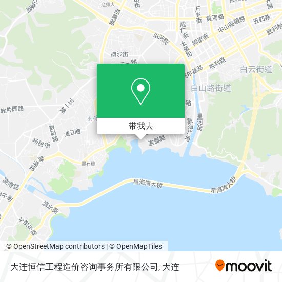 大连恒信工程造价咨询事务所有限公司地图