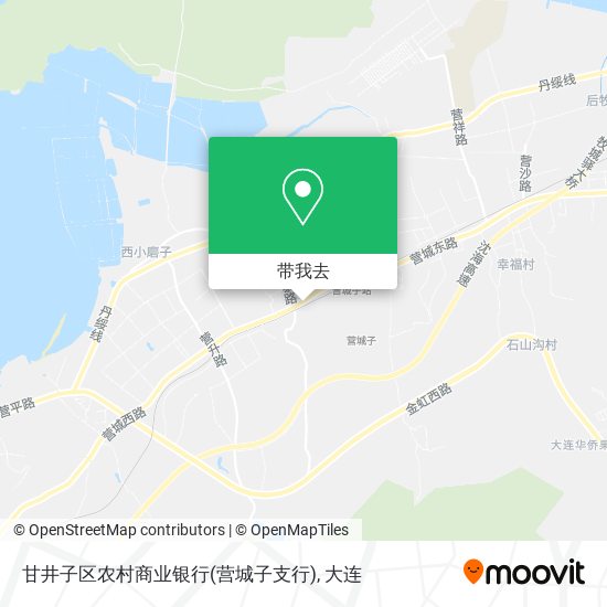 甘井子区农村商业银行(营城子支行)地图