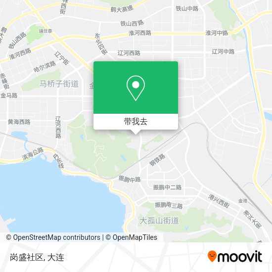 岗盛社区地图