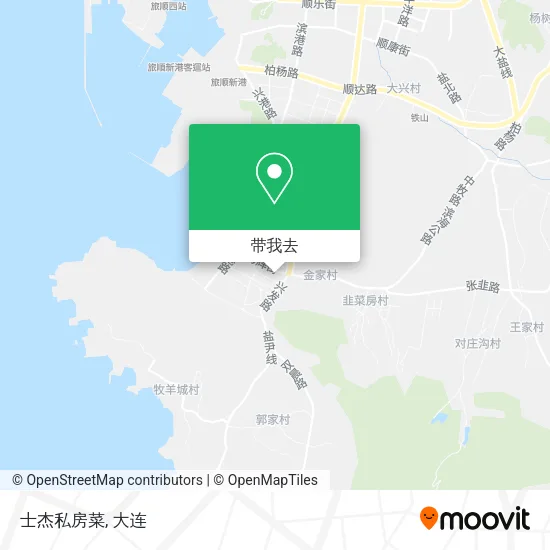 士杰私房菜地图