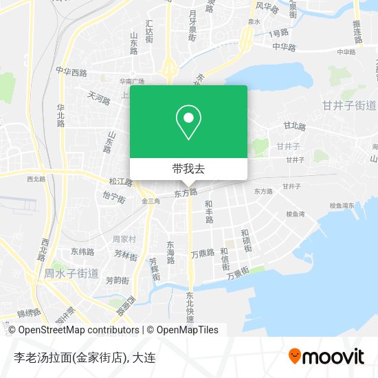 李老汤拉面(金家街店)地图