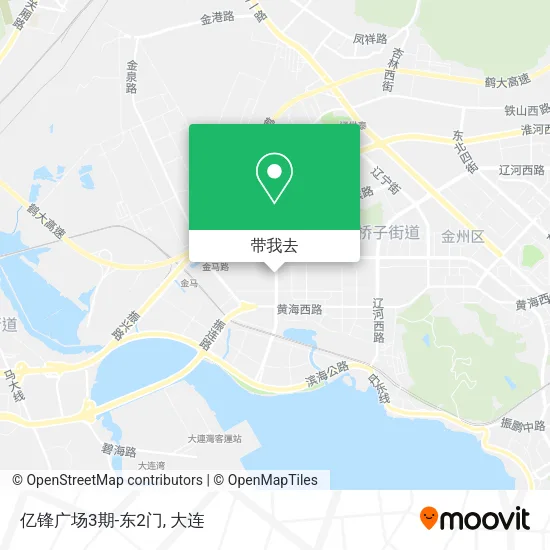 亿锋广场3期-东2门地图