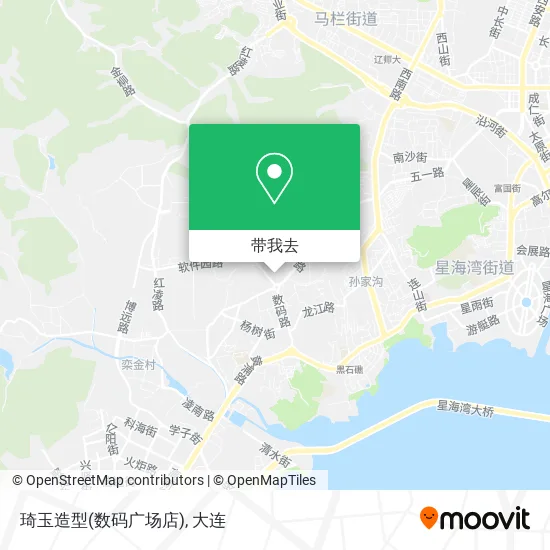 琦玉造型(数码广场店)地图