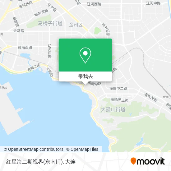红星海二期视界(东南门)地图