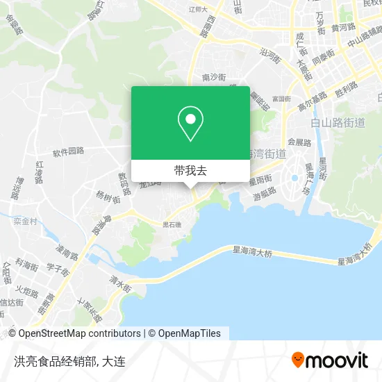 洪亮食品经销部地图