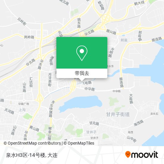 泉水H3区-14号楼地图