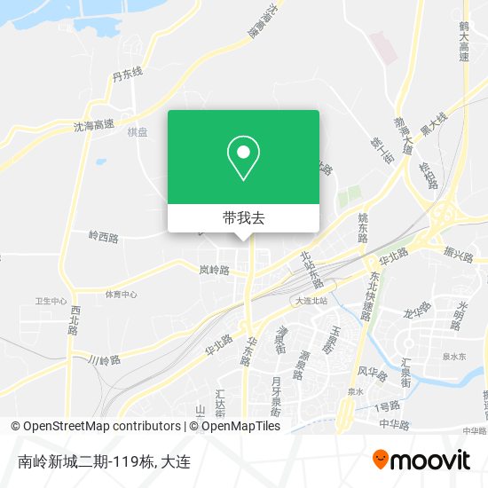 南岭新城二期-119栋地图
