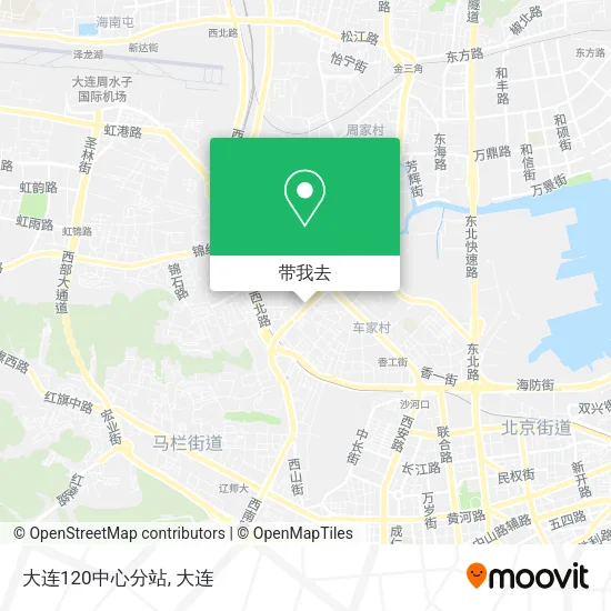 大连120中心分站地图
