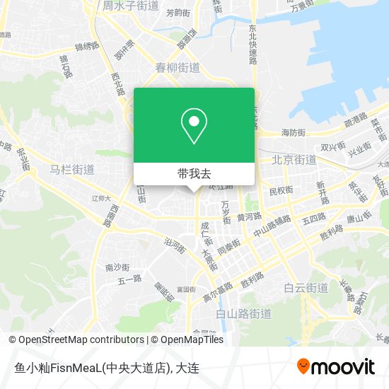 鱼小籼FisnMeaL(中央大道店)地图