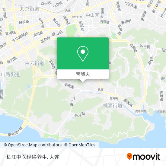 长江中医经络养生地图