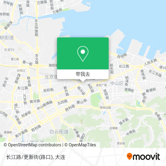 长江路/更新街(路口)地图