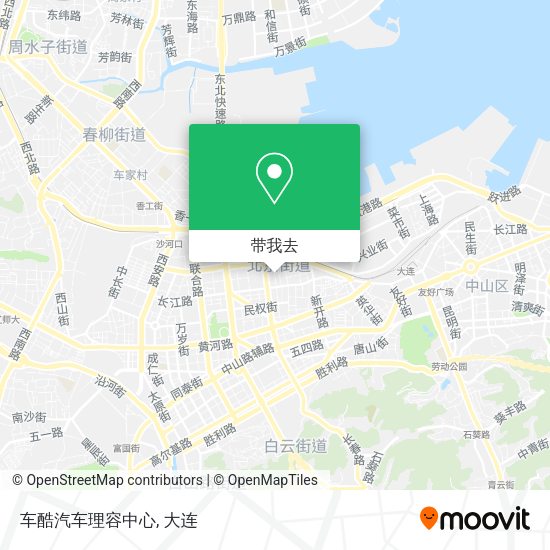 车酷汽车理容中心地图