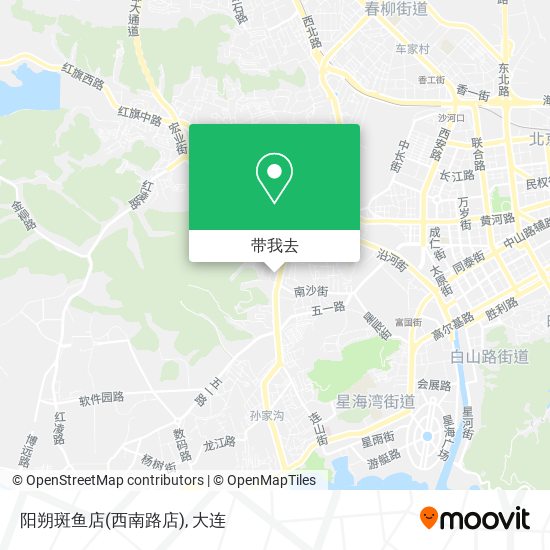 阳朔斑鱼店(西南路店)地图