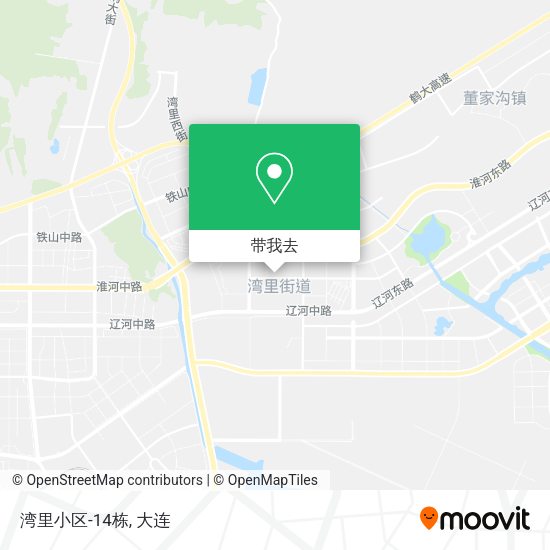 湾里小区-14栋地图
