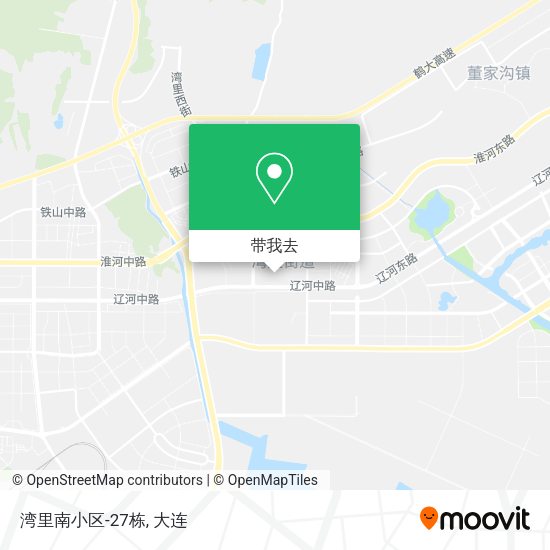 湾里南小区-27栋地图