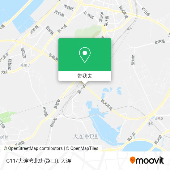 G11/大连湾北街(路口)地图