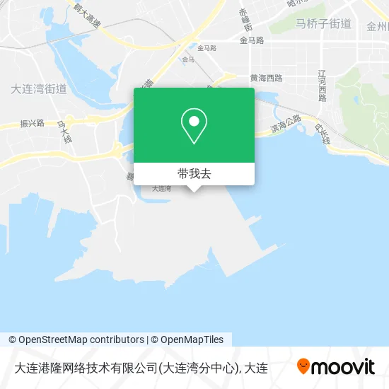 大连港隆网络技术有限公司(大连湾分中心)地图