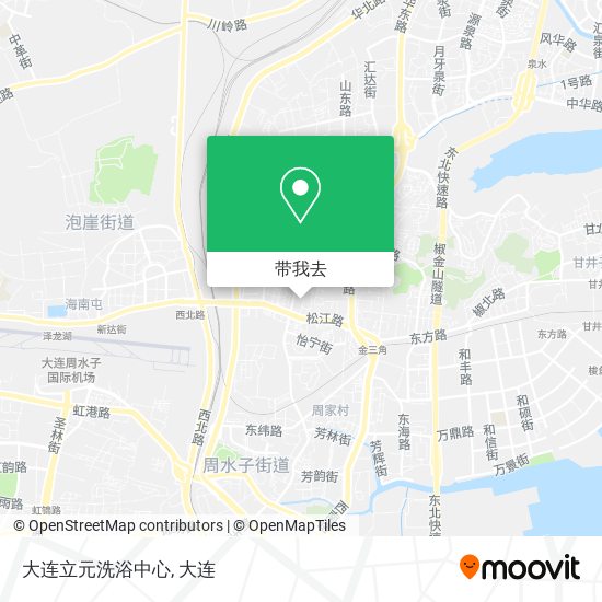 大连立元洗浴中心地图