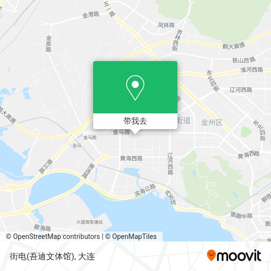 街电(吾迪文体馆)地图