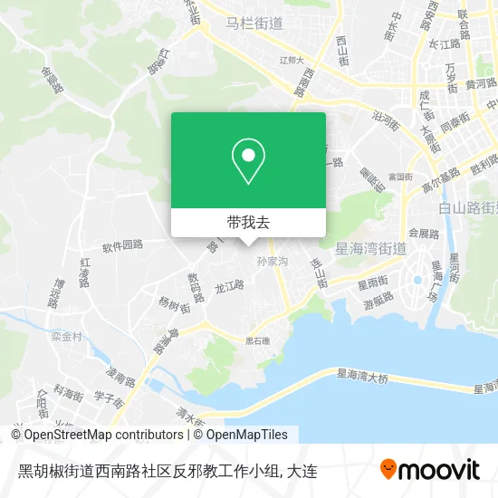 黑胡椒街道西南路社区反邪教工作小组地图