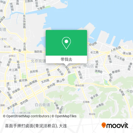 喜面手擀打卤面(青泥洼桥店)地图