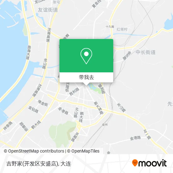 吉野家(开发区安盛店)地图