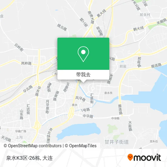 泉水K3区-26栋地图