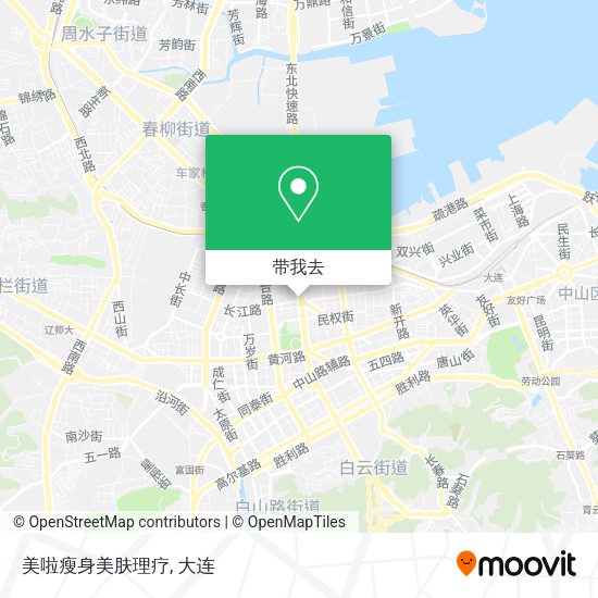 美啦瘦身美肤理疗地图