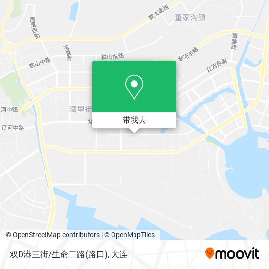 双D港三街/生命二路(路口)地图