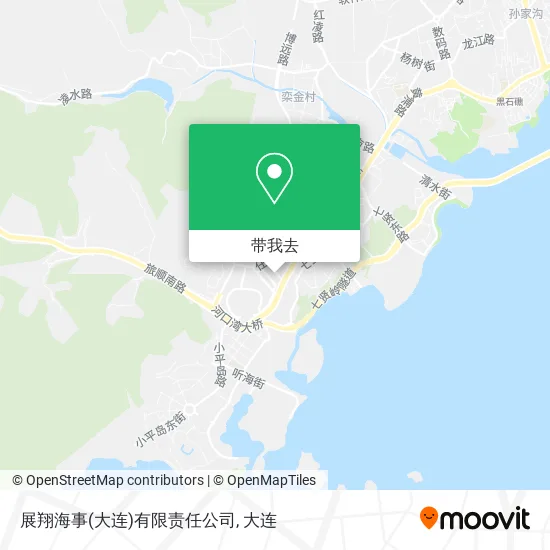 展翔海事(大连)有限责任公司地图