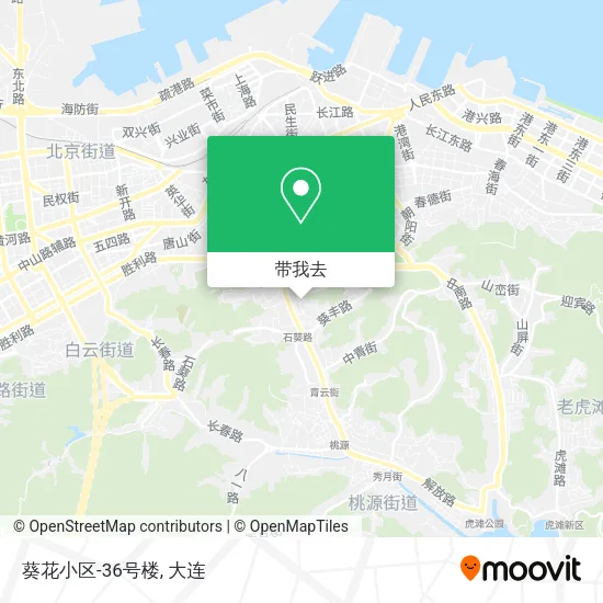 葵花小区-36号楼地图