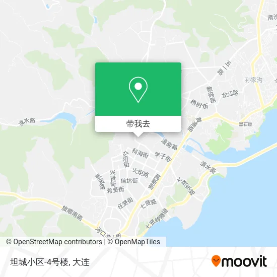 坦城小区-4号楼地图