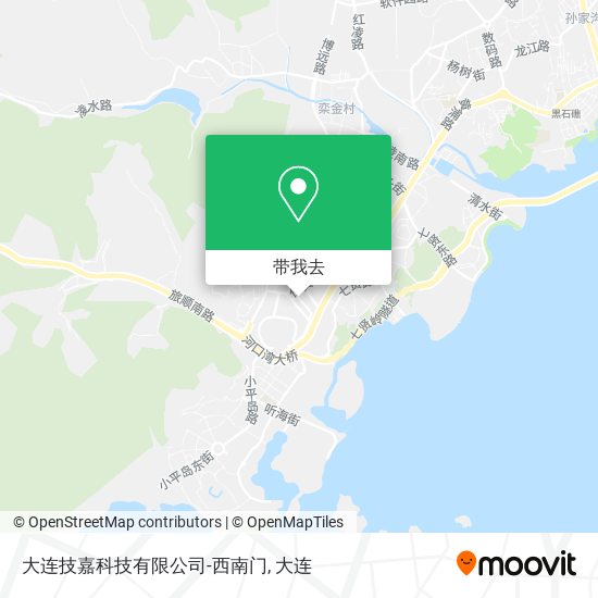 大连技嘉科技有限公司-西南门地图