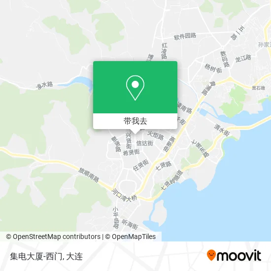 集电大厦-西门地图