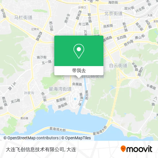 大连飞创信息技术有限公司地图