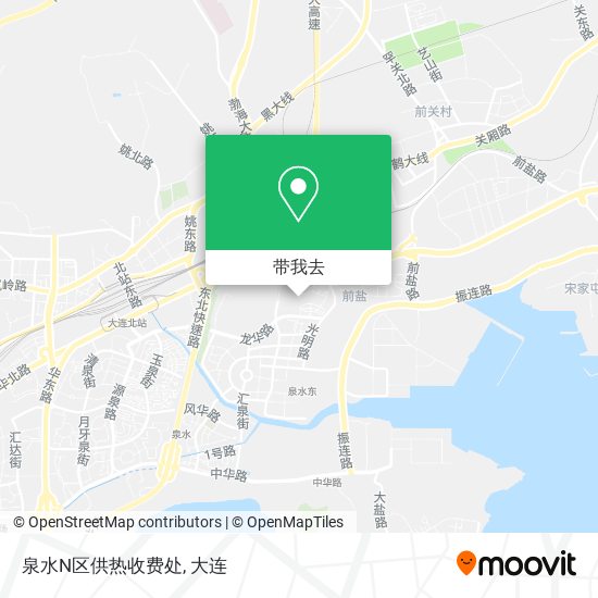 泉水N区供热收费处地图