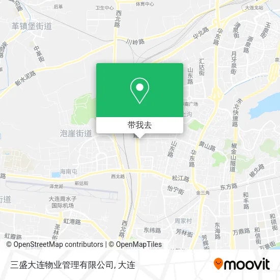 三盛大连物业管理有限公司地图