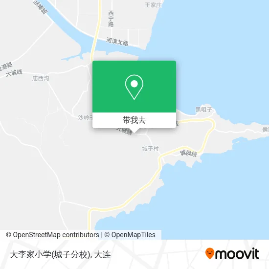 大李家小学(城子分校)地图