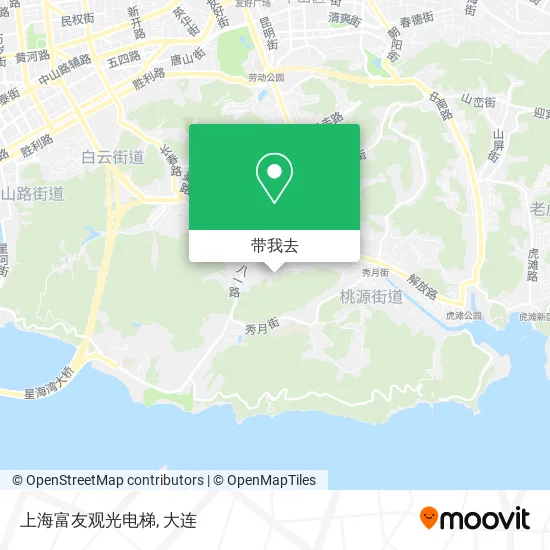 上海富友观光电梯地图