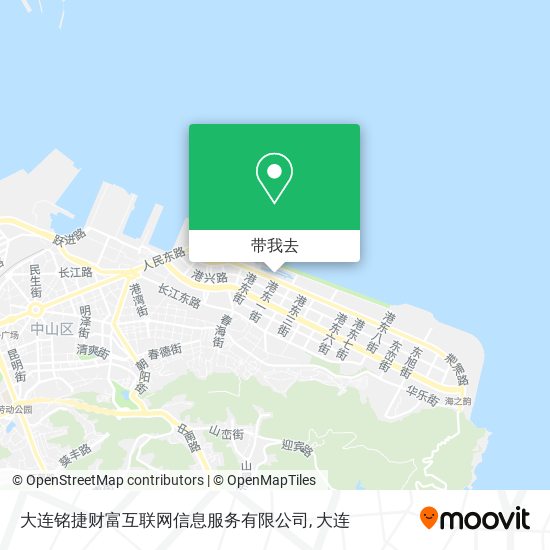 大连铭捷财富互联网信息服务有限公司地图