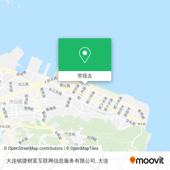 大连铭捷财富互联网信息服务有限公司地图