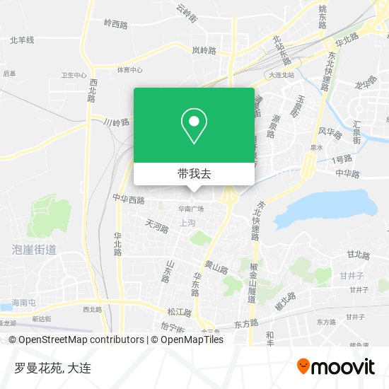 罗曼花苑地图