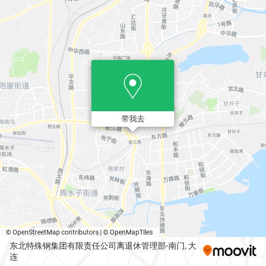 东北特殊钢集团有限责任公司离退休管理部-南门地图