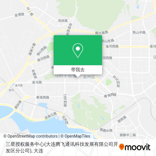 三星授权服务中心(大连腾飞通讯科技发展有限公司开发区分公司)地图